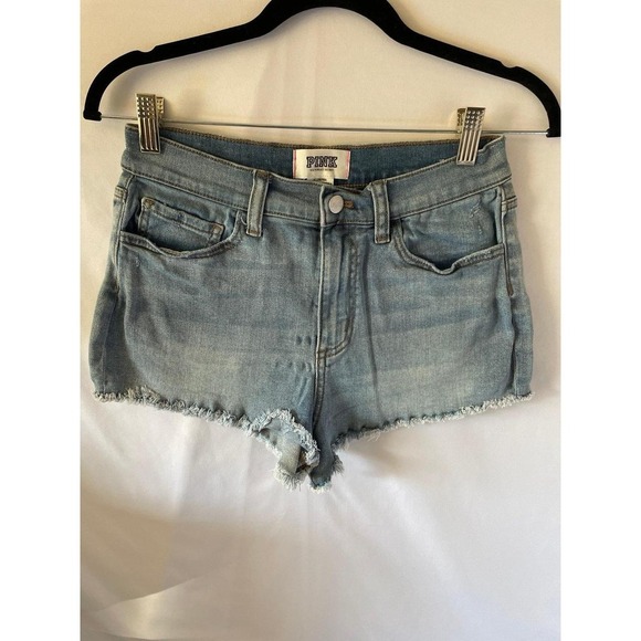 Pink Republic Pants - Blue Jean Shorts size 4 pink Victoria's Secret